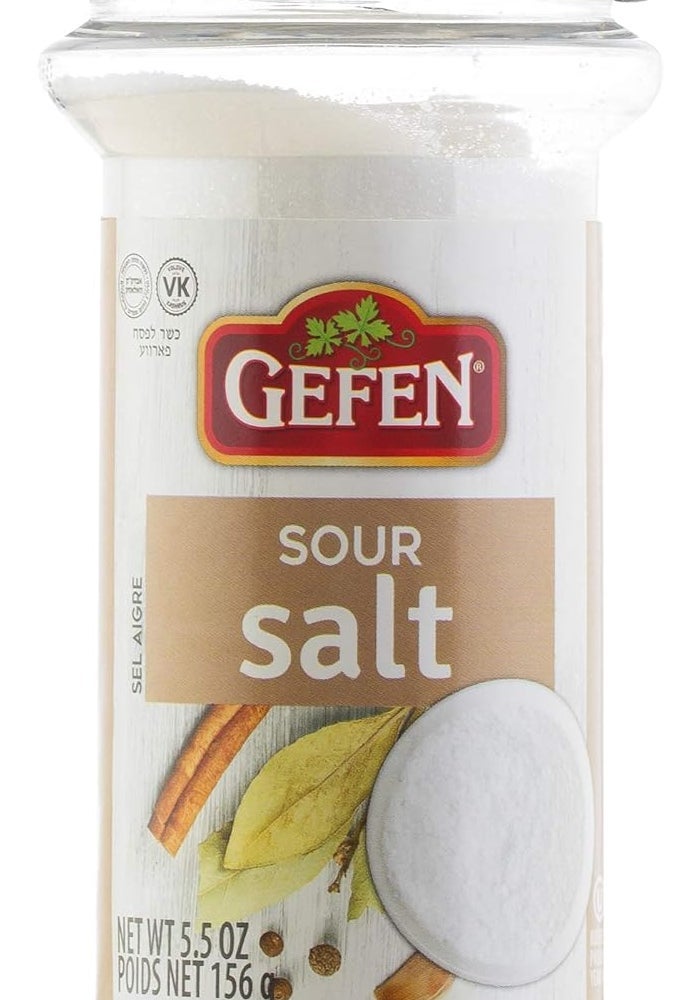 GEFEN Sour Salt - 5.5 oz (156g)
